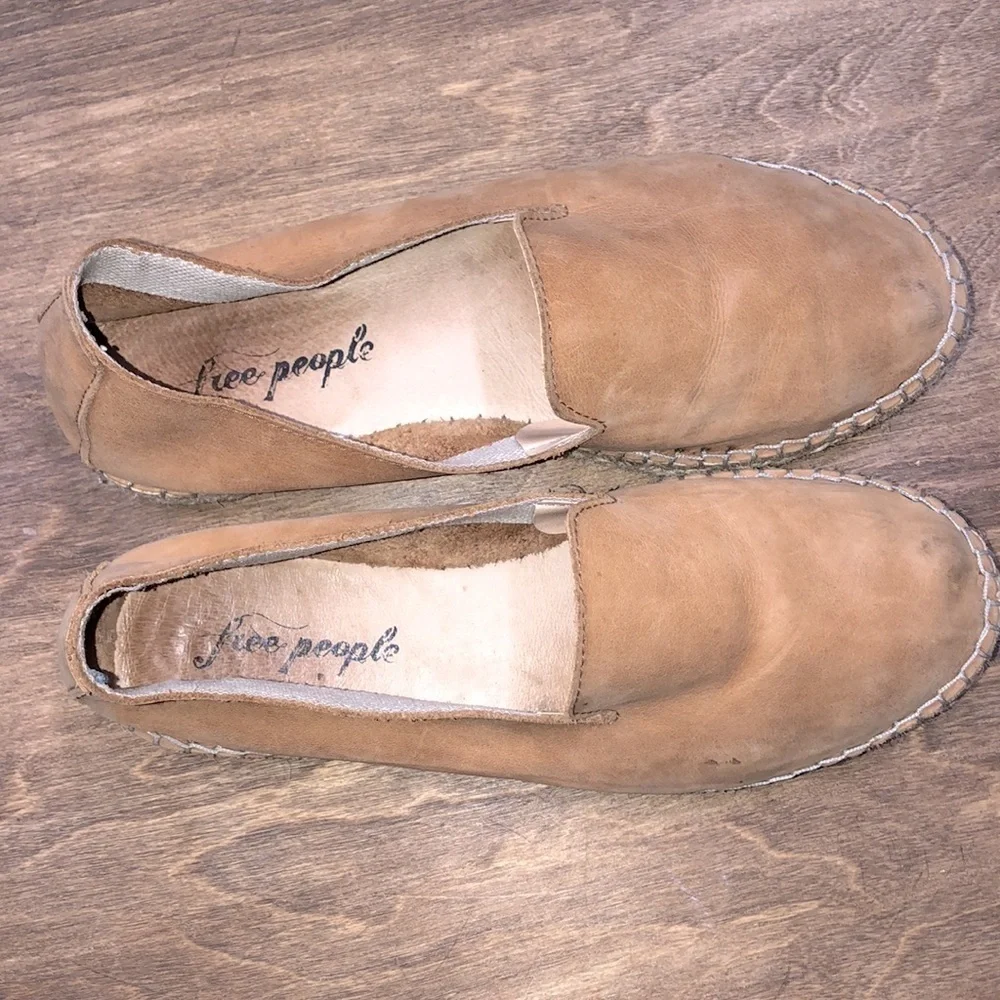 Free People Laurel Canyon size 39/ leather shoes